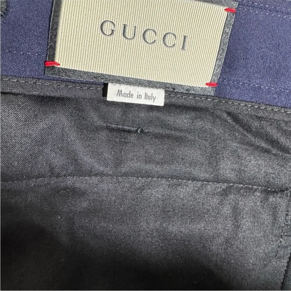 NWT Gucci Riding Pants with Floral Embroidery - Picture 10 of 12